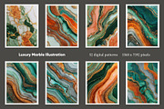 Luxury Marble Illustration, a Decorative Illustration by Housui Patterns (Thumbnail 3 of 12)