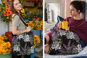 Lavender and summer white flowers, a Pattern Graphic by Matrioshka (Thumbnail 4 of 8)