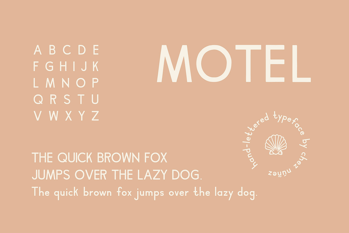 MOTEL: Modern & Hand Drawn San Serif preview 4