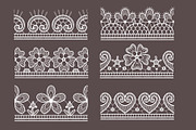 lace pattern brushes., a Pattern Graphic by Ajuga (Thumbnail 3 of 9)