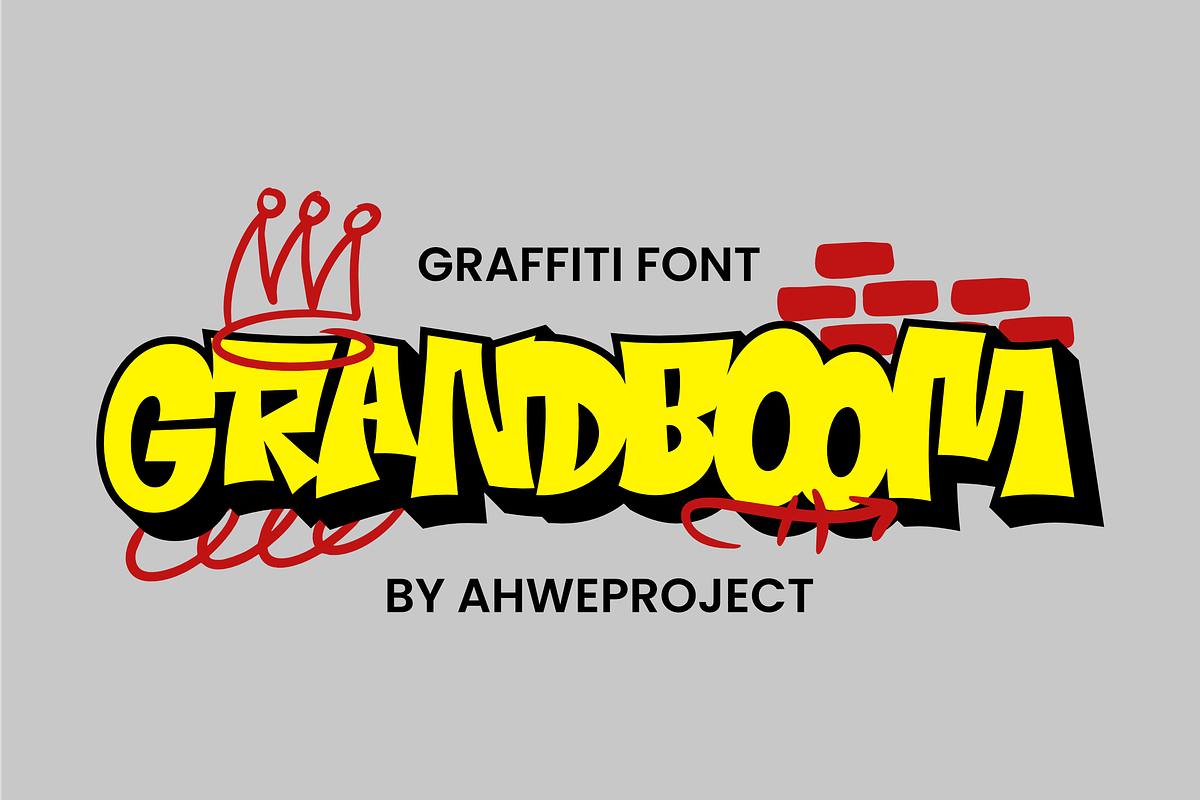 Grandboom, a Sans Serif Font by ahweproject (Photo 1 of 11)