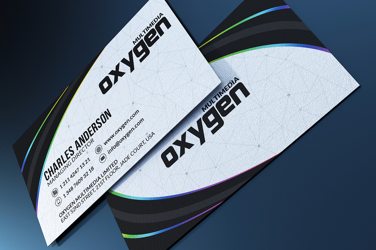 Modern Business Card, a Business Card Template by Marvel (Photo 1 of 5)