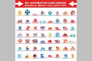 50+automotive logo Set Bundle, a Branding & Logo Template by ArmanHossen75