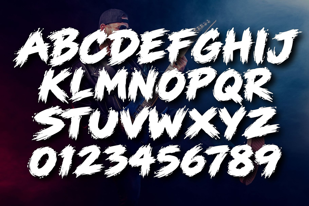 Bold Metal, a Handwritten Font by Letterafa Studio (Photo 10 of 10)