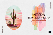 Watercolor Procreate Retro Brushes, a Brush Add-On by Spasibenko Art (Thumbnail 2 of 12)