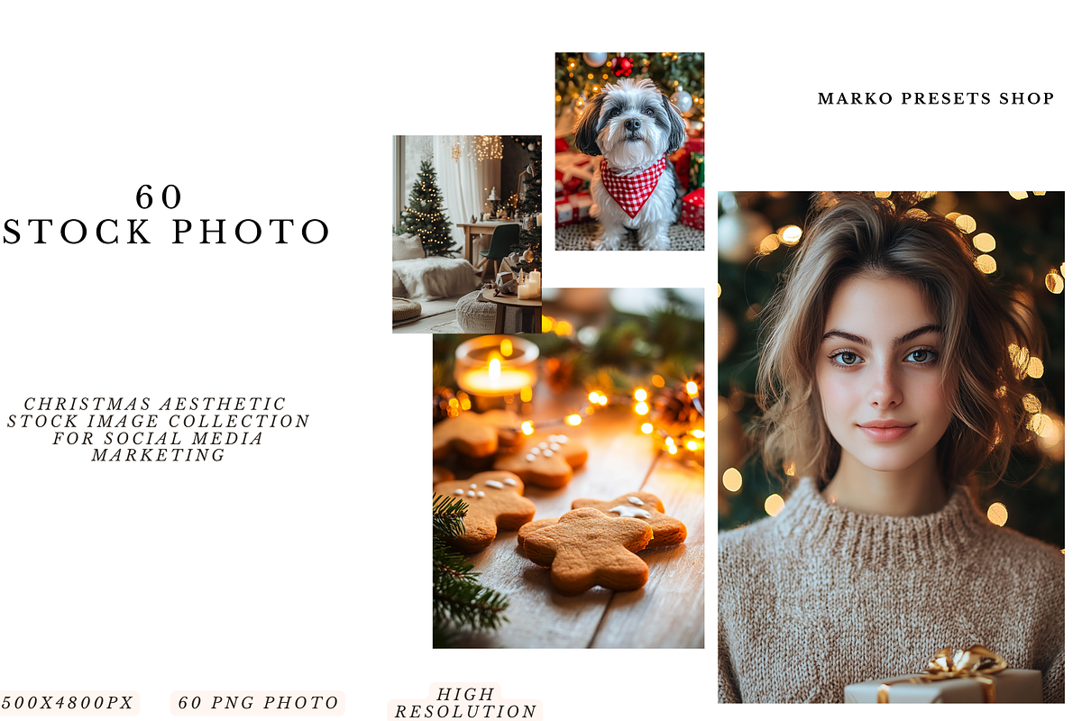 Cozy Christmas Stock Photos, a Holiday Photo by MarkoPresets (Photo 4 of 10)