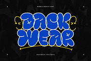 Grafyne - Modern Bubble Grafitti, a Font by Typia Nesia (Thumbnail 7 of 12)