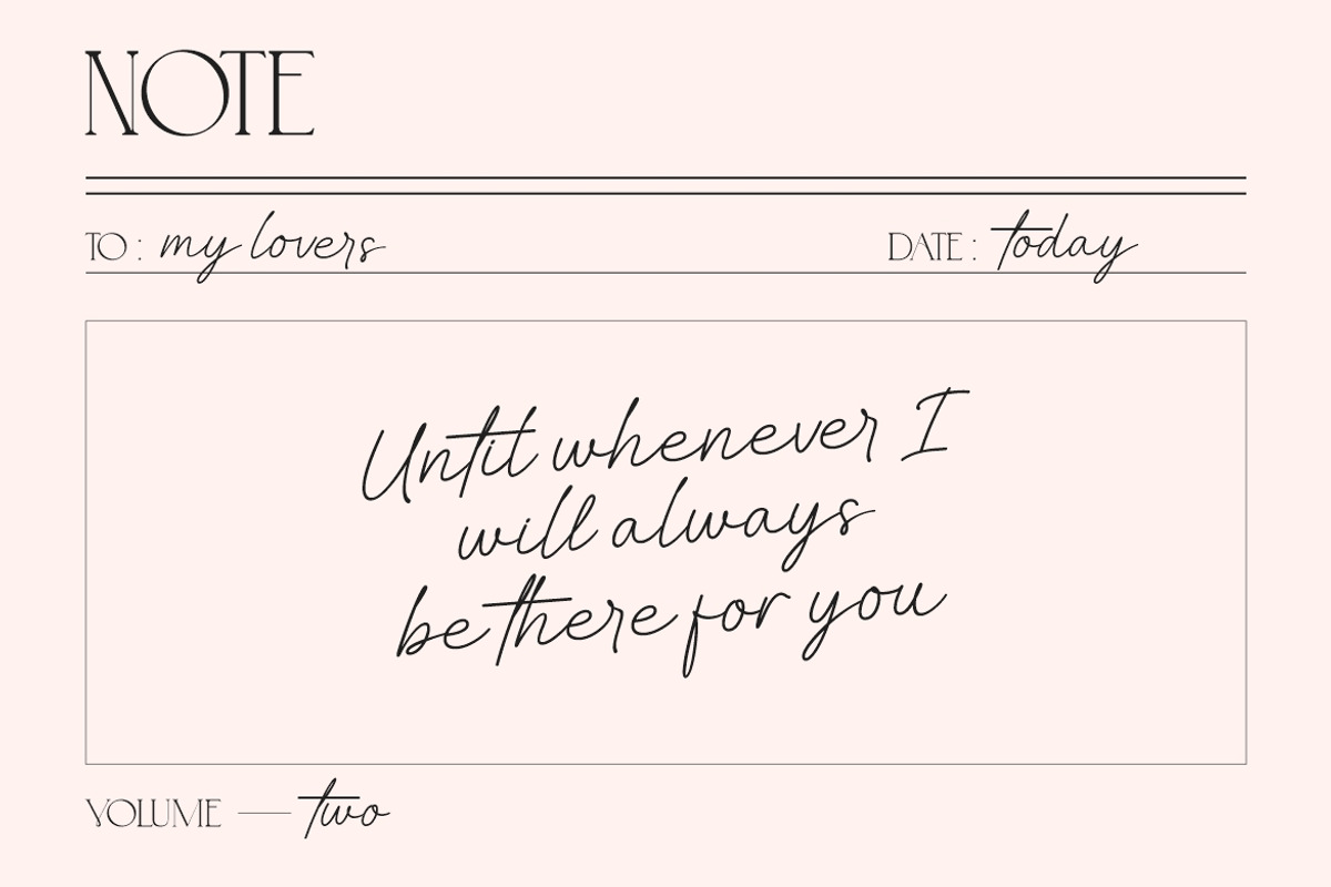 Hilton Fontain | Handwritten Font, a Handwritten Font by Burhan Afif (Photo 5 of 10)