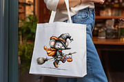 Cute Halloween Animal PNG Bundle, a Seasonal Illustration by fashionaddict (Thumbnail 6 of 7)