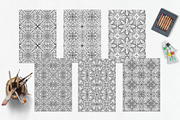 Patterns for coloring PDF,JPG vol-11, a Brochure Template by dnapslvsk (Thumbnail 6 of 6)