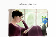 Romantic Ink & Watercolor, a Brush Add-On by Sofydoll Designs (Thumbnail 6 of 8)