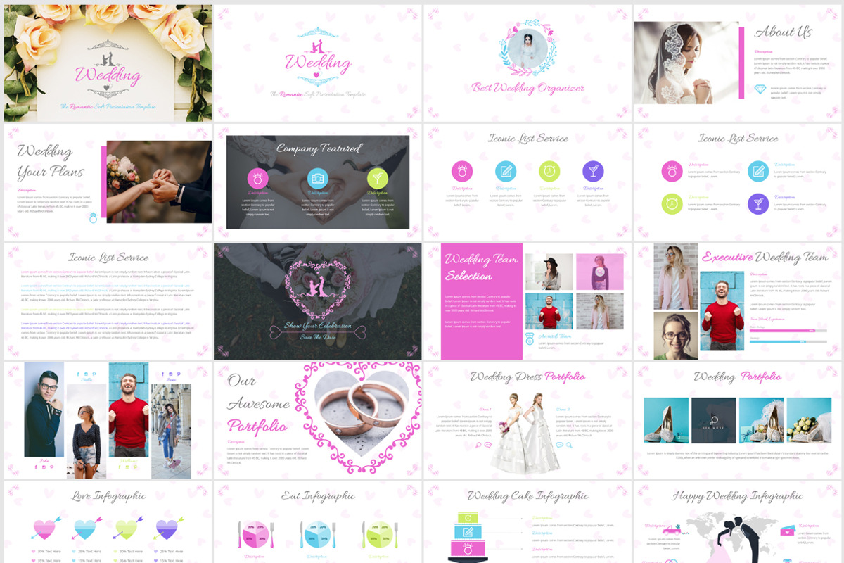 Wedding Powerpoint Template, a Presentation Template by inspirasign