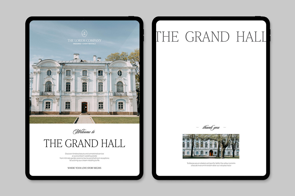 Digital Wedding Venue Brochure, a Brochure Template by BrandPacks (Photo 5 of 6)