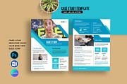 Case Study Flyer Template, a Flyer Template by retrographix (Thumbnail 1 of 8)