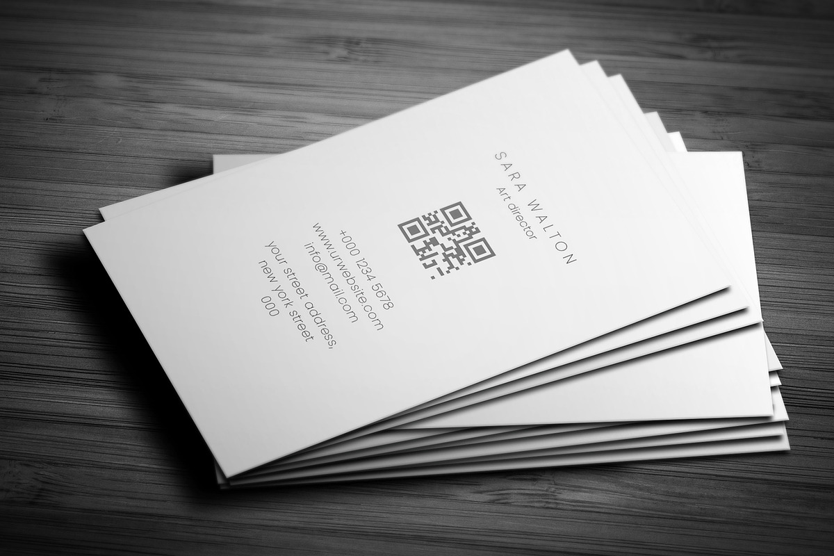 Aesthetic Business Card, a Business Card Template by Saman Osama (Photo 4 of 4)