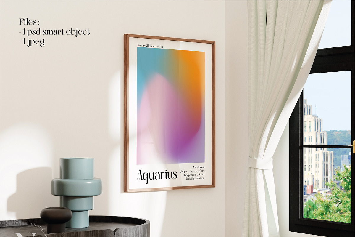 Frame mockup bundle trendy design, a Product Mockup by N digital designs (Photo 3 of 5)