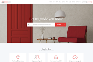 EstatePrime - Real Estate WP Theme