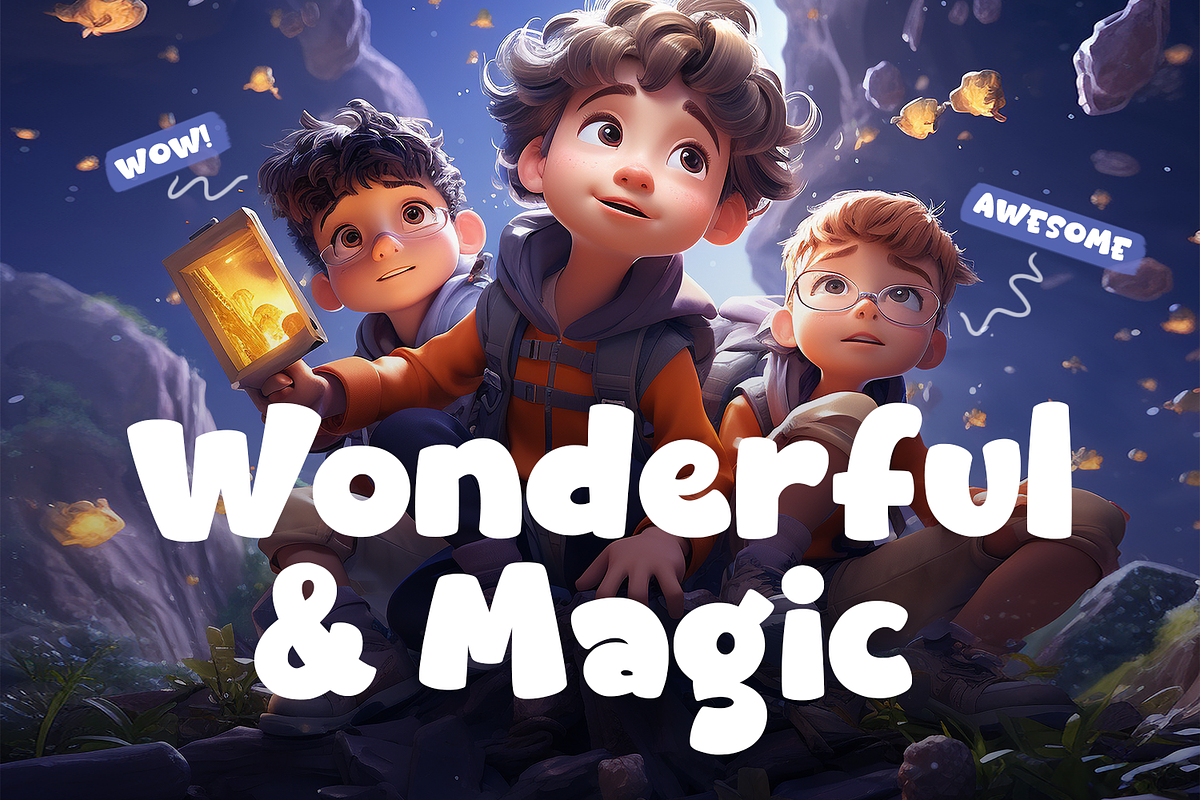 ASTROKIDS - Game Font, a Handwritten Font by Mozatype (Photo 2 of 10)