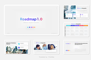 Roadmap Infographic PowerPoint, a Presentation Template by Pixslides (Thumbnail 4 of 4)