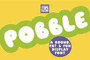 Pobble - a cartoon comic font!!!, a Font by Little Type Factory (Thumbnail 6 of 13)