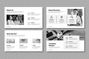 Black & White Business Plan, a Presentation Template by Mighty-Slide (Thumbnail 3 of 6)
