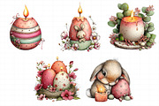Easter Egg Candle Clipart, an Illustration by Daily.Designs (Thumbnail 3 of 8)