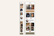 4 Mailchimp email templates, an Email Template by Kala and Hansuja Studio (Thumbnail 5 of 6)