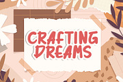 Keenyo Crafted Playful Font, a Handwritten Font by Bayuktx (Thumbnail 3 of 6)