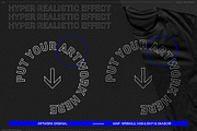 HYPER REALISTIC T-SHIRT MOCKUPS, a Shirt Mockup by MAX TOOLBOX (Thumbnail 3 of 5)
