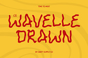 CS Wavelle Drawn, a Handwritten Font by Craft Supply Co. (Thumbnail 1 of 8)