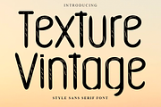 Texture Vintage, a Script Font by InermediaSTUDIO (Thumbnail 1 of 7)