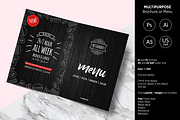 Multipurpose Brochure or Menu, a Brochure Template by Studio Nordic (Thumbnail 3 of 3)