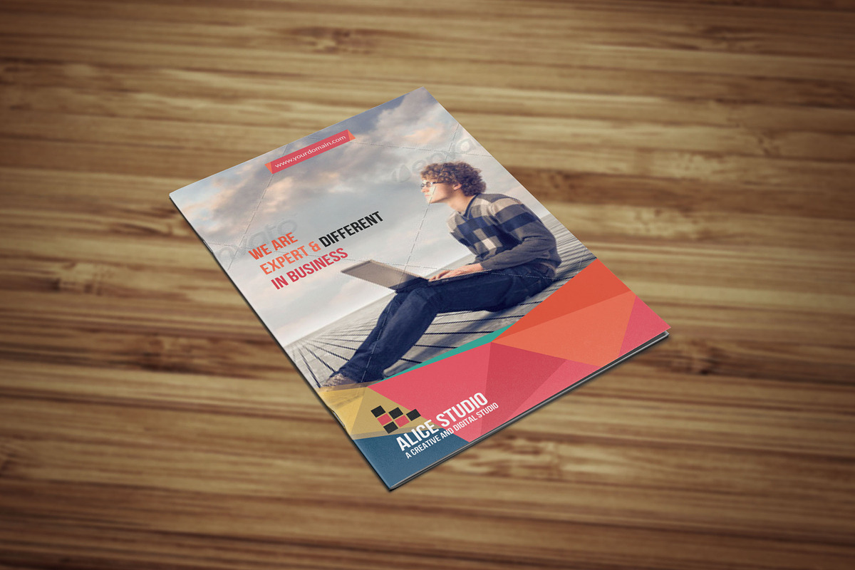 Corporate Bi Fold Brochure Template, a Brochure Template by Alice_s (Photo 7 of 8)