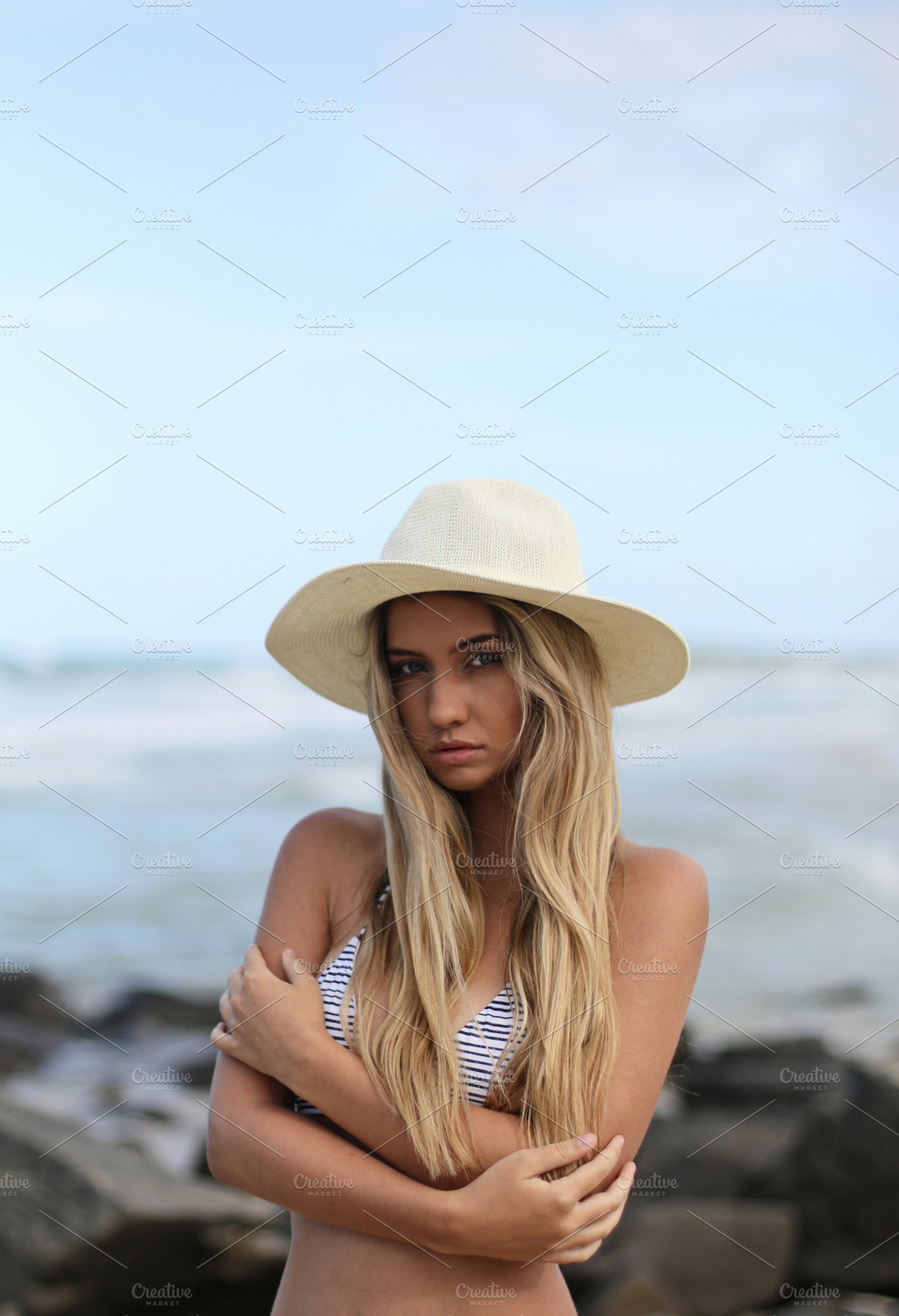 Fashion Model at Beach, a Person Photo by Chris Joel Campbell