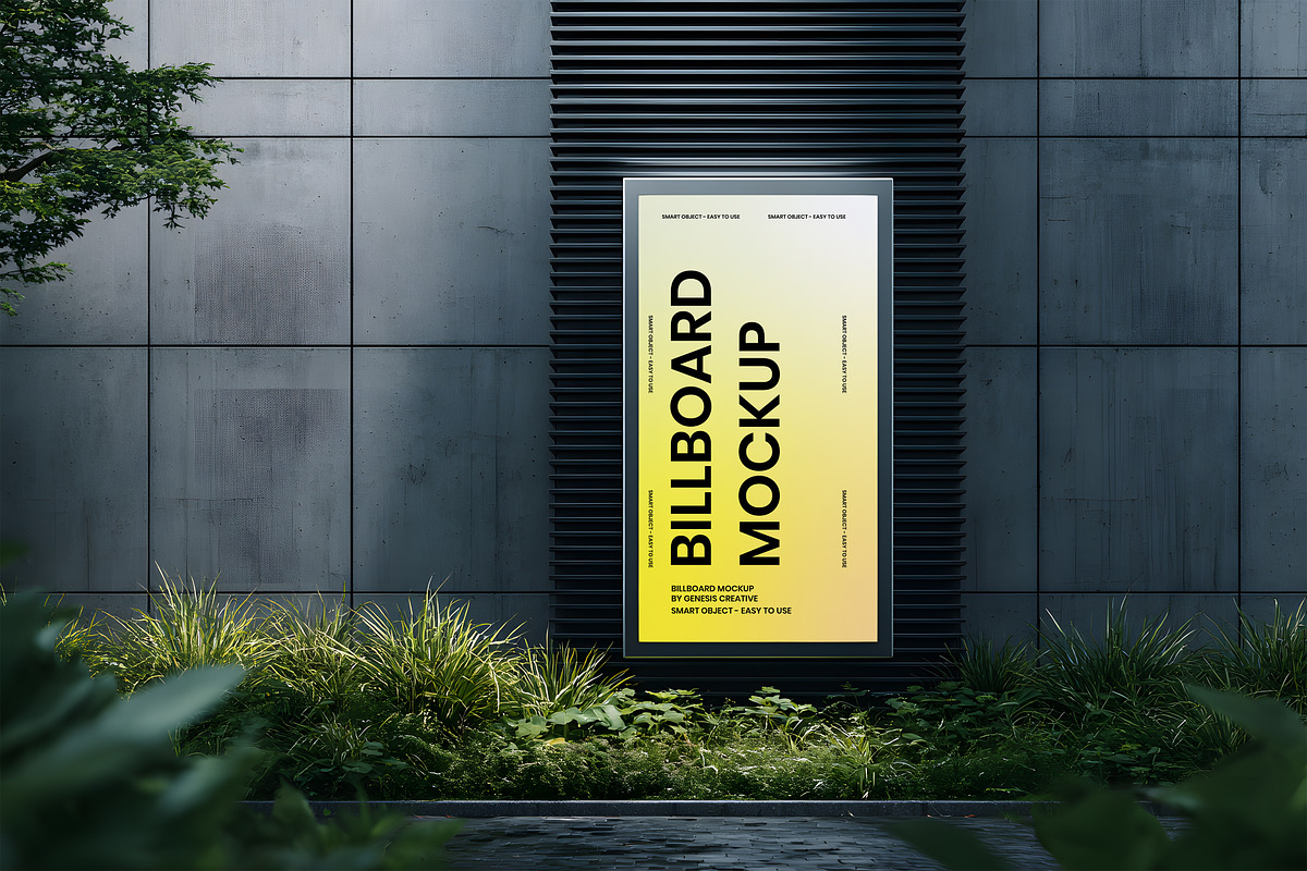 Urban Billboard Mockups Bundle, an Advertising Mockup by GenesisCreativeCo (Photo 6 of 8)