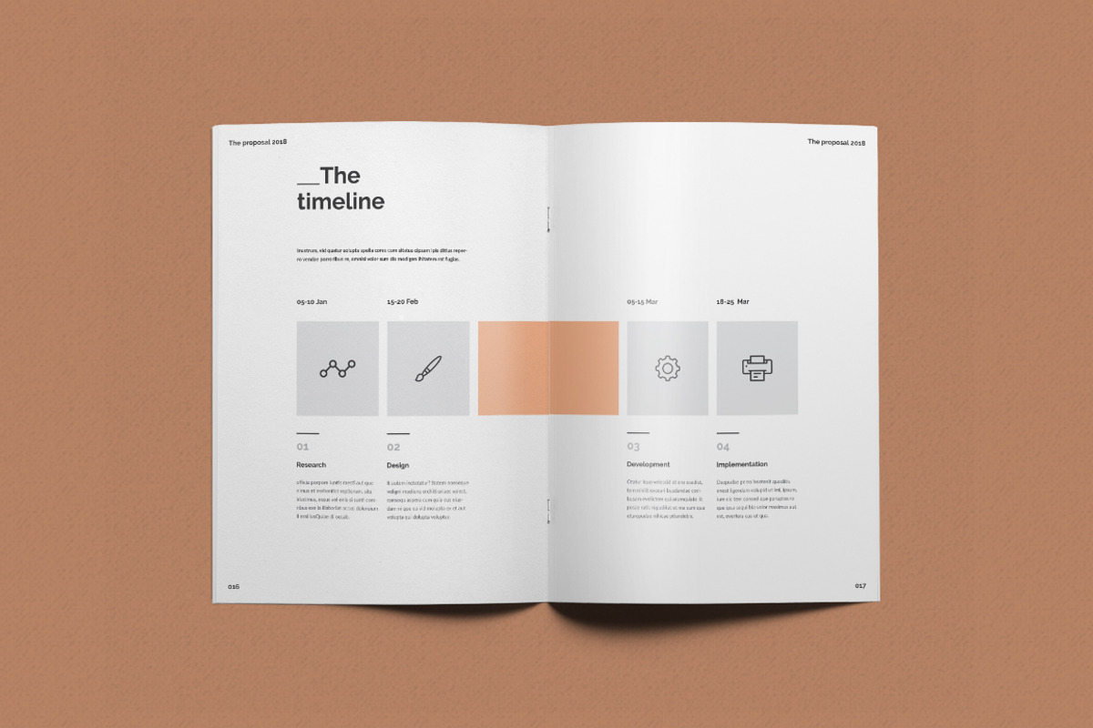 Proposal, a Brochure Template by ThemeDevisers (Photo 7 of 7)
