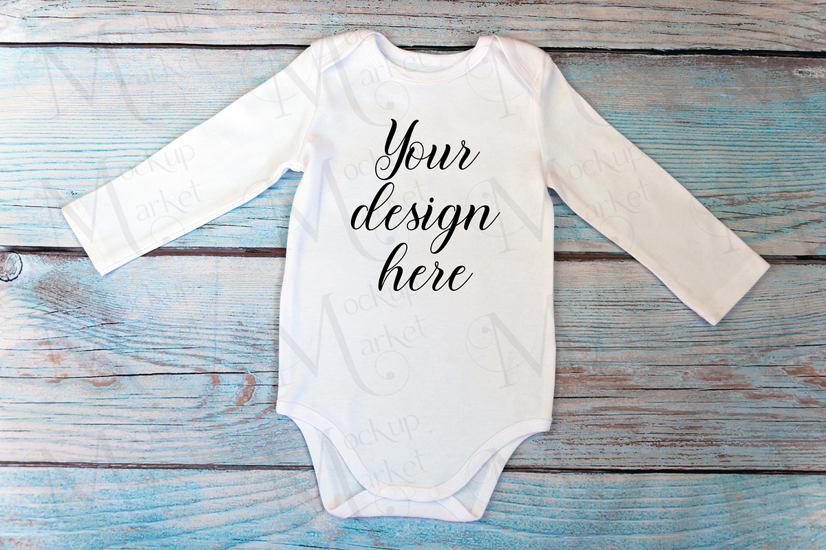 14 Bodysuit Mockup Bundle., a Print Template by MockupMarket (Photo 2 of 15)