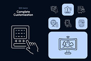 Tech Gadget Icon Set, an Outline Icon by Prosymbols (Thumbnail 5 of 8)