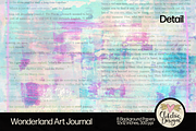 Wonderland Art Journal Backgrounds, a Texture Graphic by Clikchic Designs (Thumbnail 9 of 10)