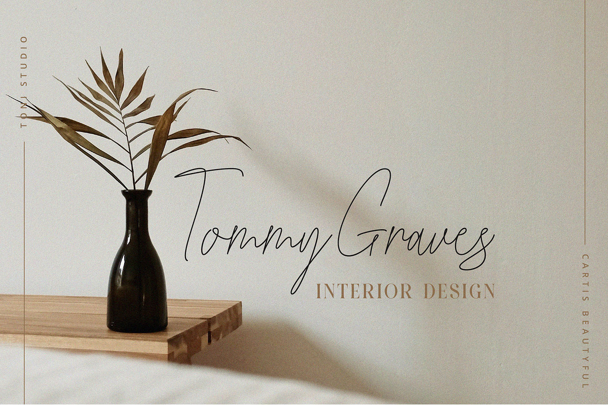 Cartis Beautyful Font Duo, a Serif Font by ToniStudio (Photo 8 of 14)