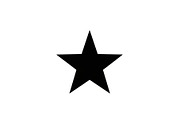 Minimal Black Star Icon Bundle, an Icon by musafir_fashion (Thumbnail 3 of 10)