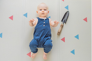 Adorable baby dressed as a little, a Nature Photo by Elizaveta Galitskaya