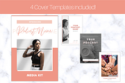 Podcast MEDIA KIT Template | 3 pages, a Presentation Template by Templatables (Thumbnail 3 of 8)