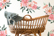 Vintage Butterflies & Cosmos Flowers, an Illustration by Catch the Dream Art (Thumbnail 5 of 12)