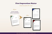 Letterhead Templates 6 Designs Word, a Stationery Template by B2 Studio (Thumbnail 7 of 18)