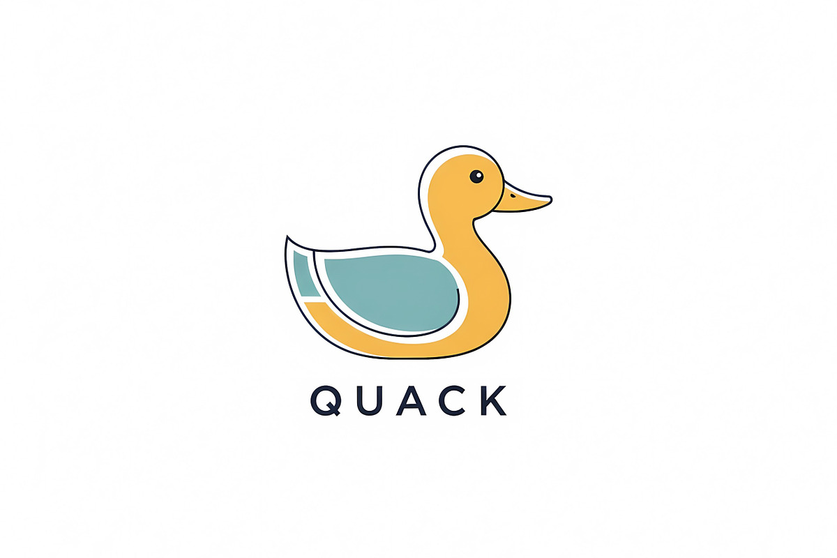 Quack Duck Logo, a Branding & Logo Template by Logocreative (Photo 1 of 2)