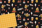 Super Burger Collection, a Background Graphic by Martyshova (Thumbnail 9 of 22)