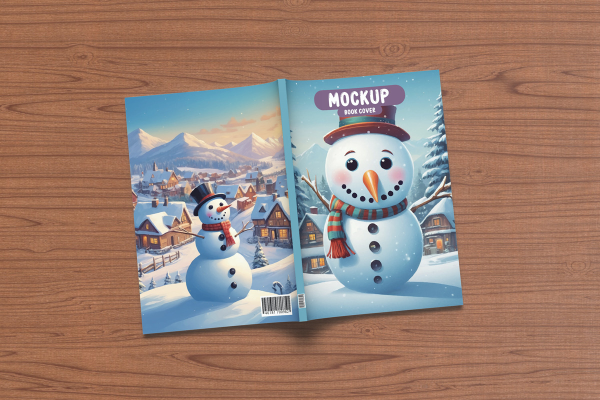 7 x 10 Inch Book Cover Mockup, a Books & Magazine Mockup by Rami's Mockups (Photo 9 of 9)