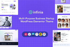 Infinia - Business WordPress Theme, a WordPress Template by AliThemes