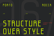 Porto Rocca Typeface, a Sans Serif Font by CuratedType Studio (Thumbnail 4 of 10)